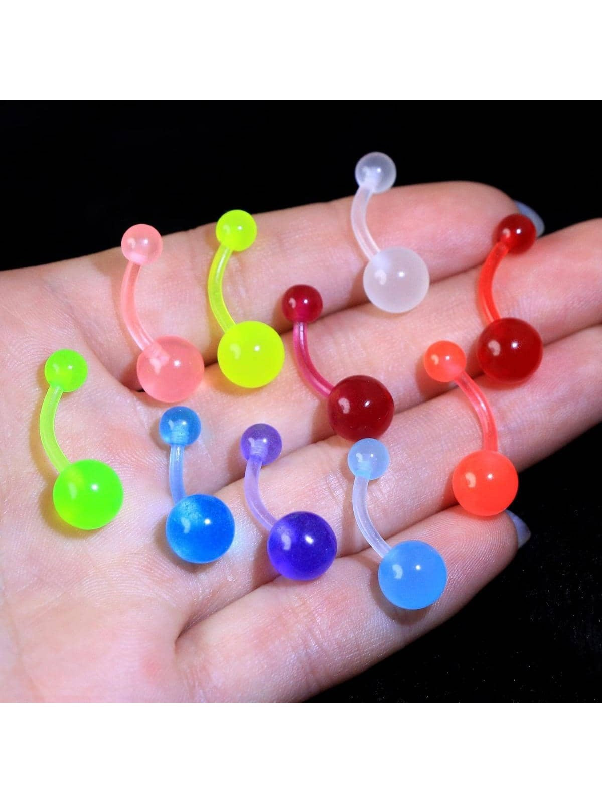 Glow In The Dark Belly Ring