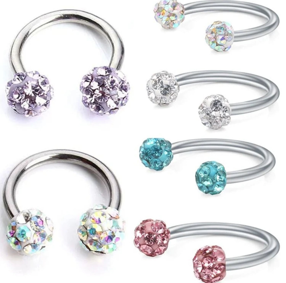 Minimalist Diamond-embedded Nose Ring Suitable For Daily Wear