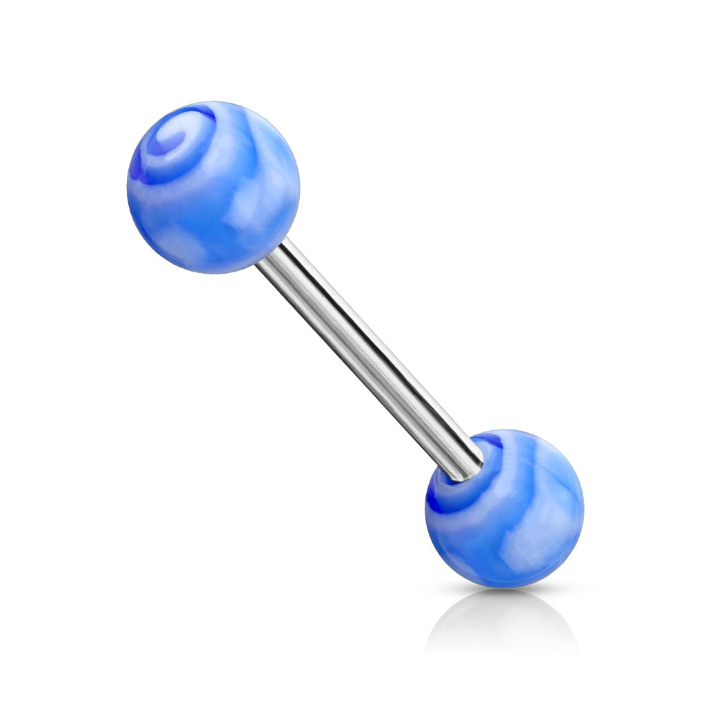 Tornado Acrylic Ball Barbell