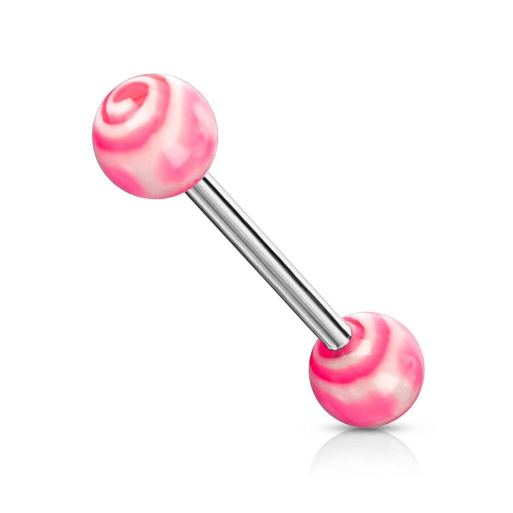 Tornado Acrylic Ball Barbell