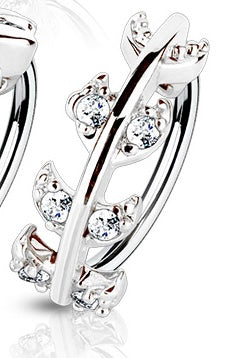 316L Surgical Steel Nose Hoop Rings Pac