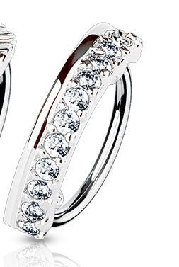 316L Surgical Steel Nose Hoop Rings Pac