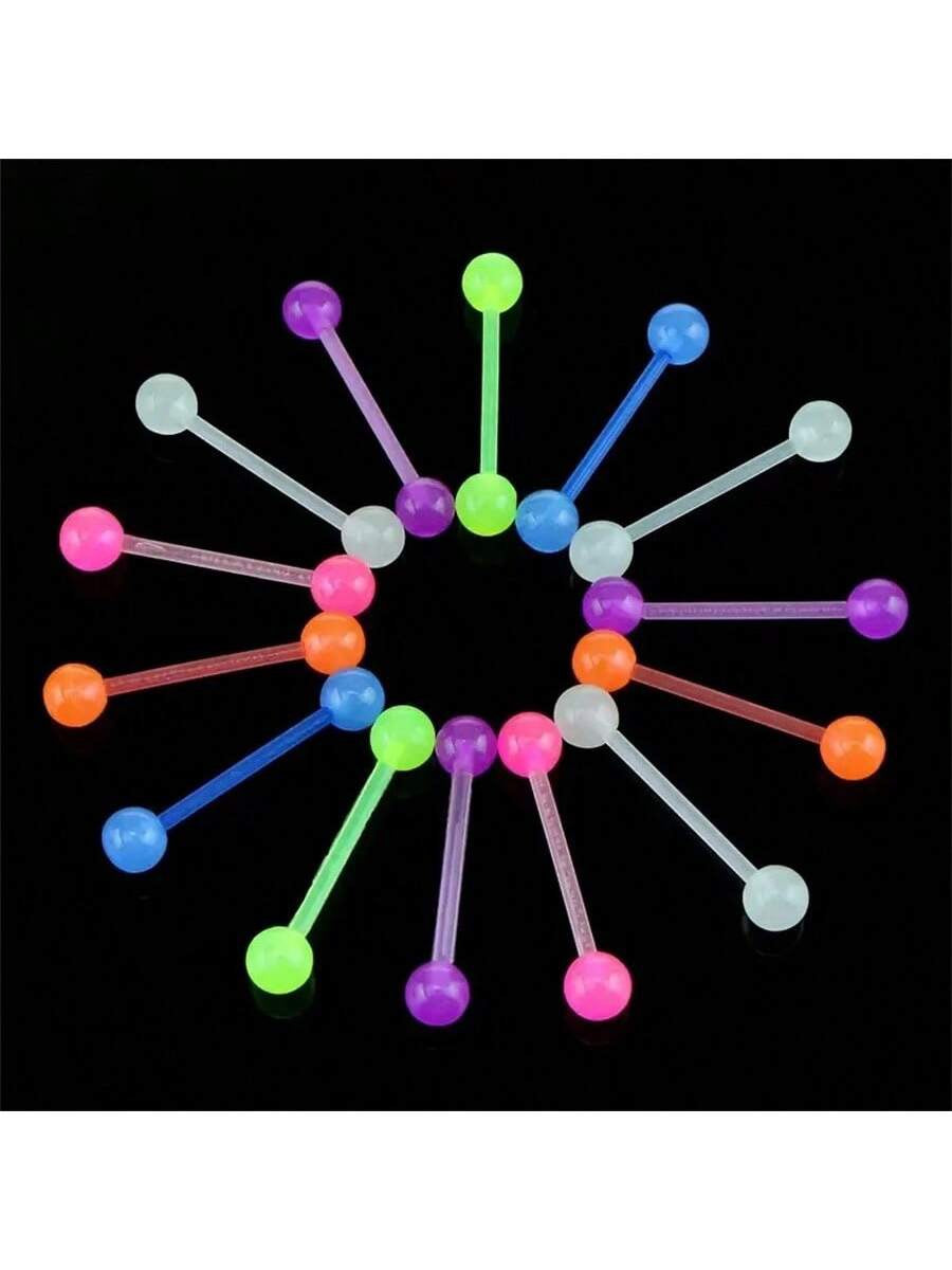 Bio Flex Barbells with Glow in the Dark Balls